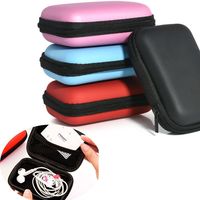 Multifunction External Drive Protector Earphone Box Cover HDD Bag Hard Disk Case Zipper Pouch EVA Storage Box