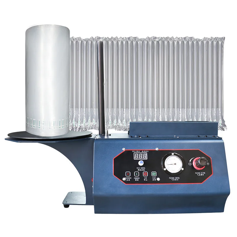 Air column bag automatic inflator, continuous air column machine