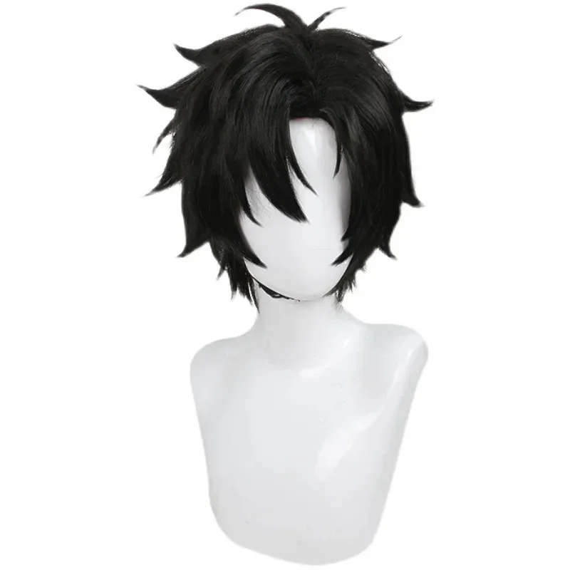 

Limit DEVIL GAME Time Agent Cheng Xiaoshi Cosplay Short Black Wig Halloween Carnival Party Anime Props EY6201b;4.f'7;j,3'