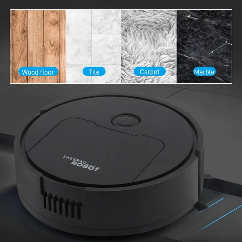 Intelligent Home Sweeping Robot Mini Sweeping Mopping Vacuuming Robot