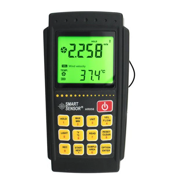 SMART SENSOR AR856 Wind Wheel Anemometer