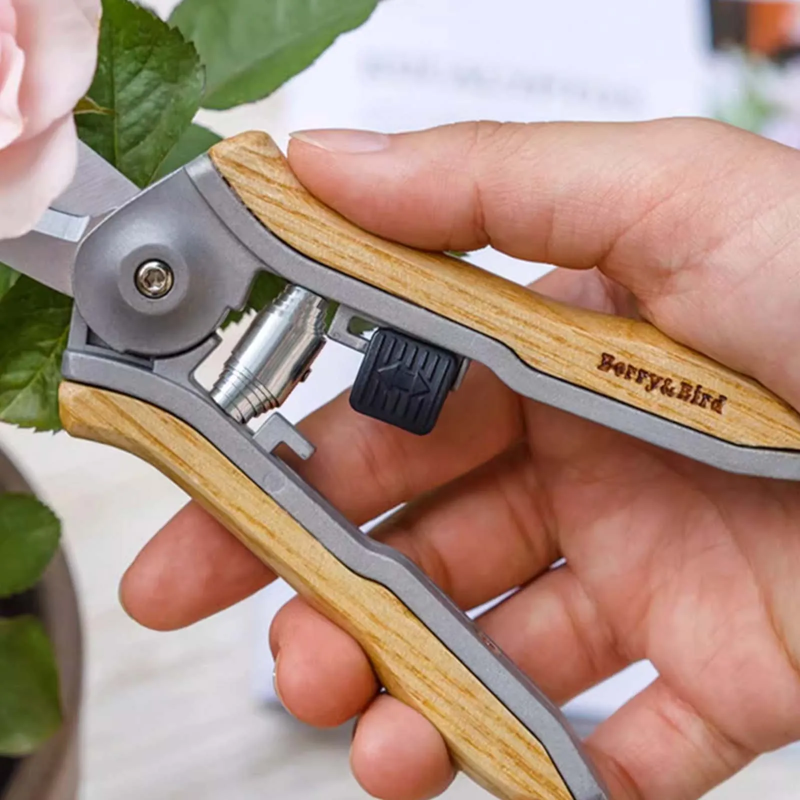 مقص قطع فرع زهرة الغابات والبستنة، مقصات تقليم منزلية بوعاء