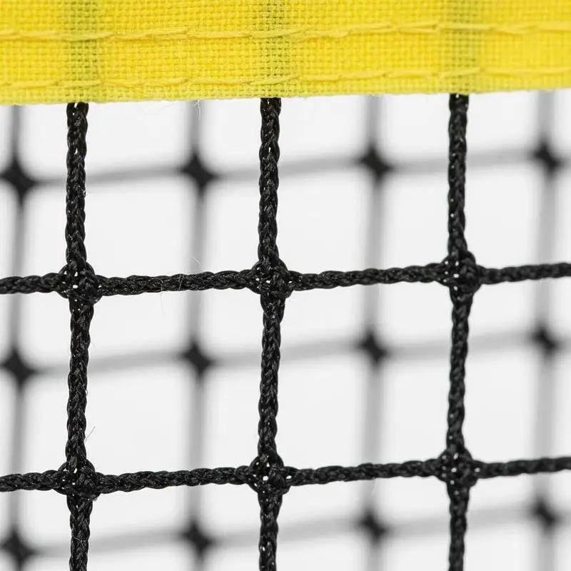 Height Adjustable Sports Netting System 20ft Wide For Backyard Indoor Outdoor Court, Foldable Frame Stand Carrying Bag Rackets Nylon Shuttlecocks Included 10-20ft Adjustable Height Portable Gear Accessory Set view 3
