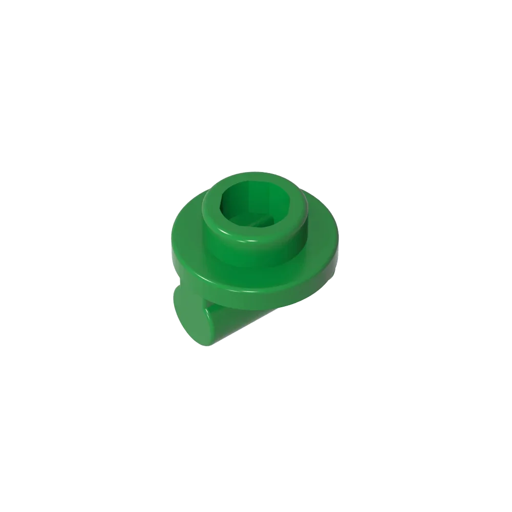 GDS-2045 Plate Round 1 x 1 with Open Stud and Bar on Underside compatible with lego 3910,25893 Assembles toys