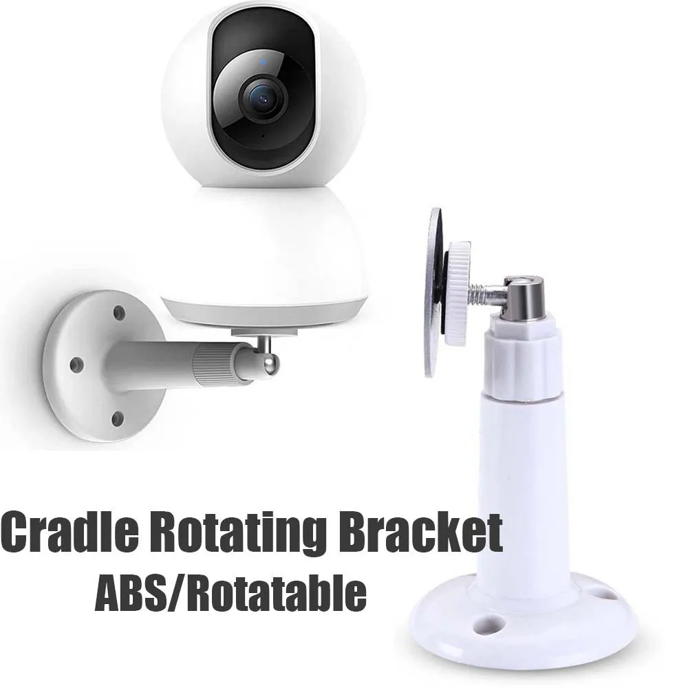 Rotatable for XIAOMI White Security ABS Wall Surveillance Bracket Camera Bracket Camera Stand Camera Wall Stand