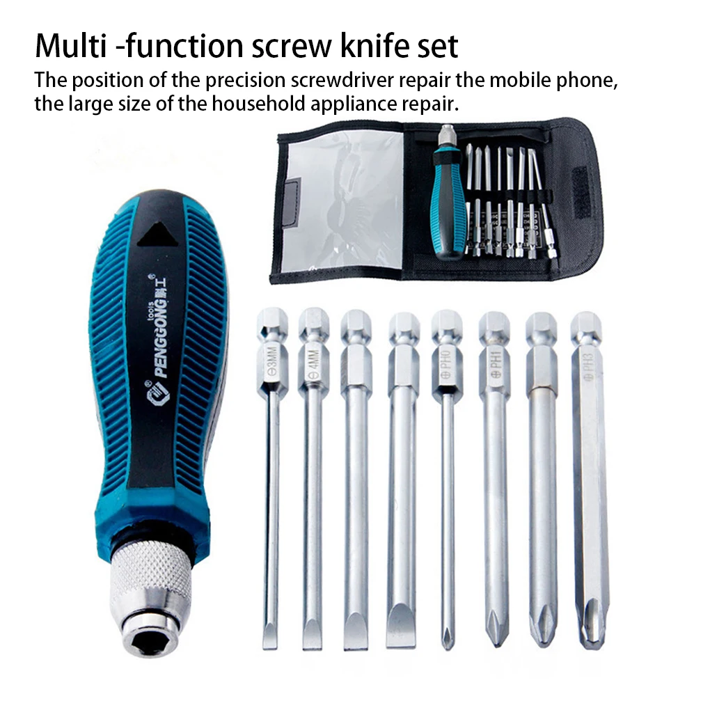 

Screwdriver Set Multiple Tool Precision Wrench Self-adhesive Wrenches