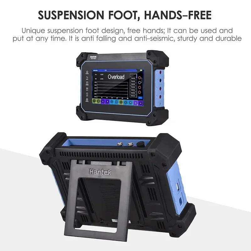 2025 Hantek راسم الذبذبات بشاشة تعمل باللمس بالكامل TO1112D 2 قناة 110 ميجا هرتز عرض النطاق الترددي مماثلة #1