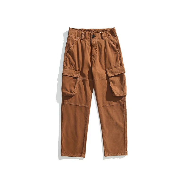 

Новые осенние тактические мужские брюки-карго, хлопковые комбинезоны, уличные рабочие брюки, однотонные свободные уличные брюки в стиле Харадзюку