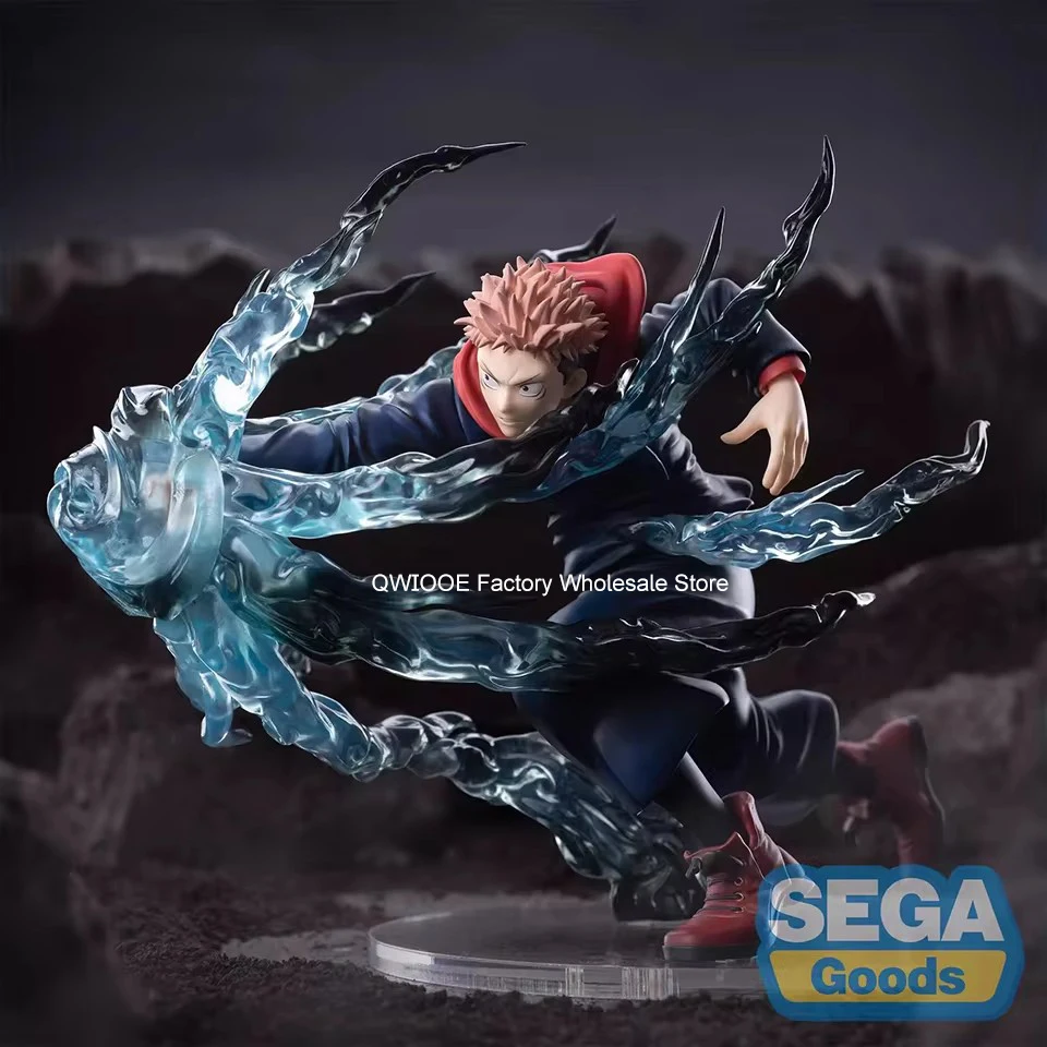 Original Genuine SEGA Jujutsu Kaisen 19cm Yuji Itadori PVC Model Toys Doll Collectible Gifts For Boy Droppshiping