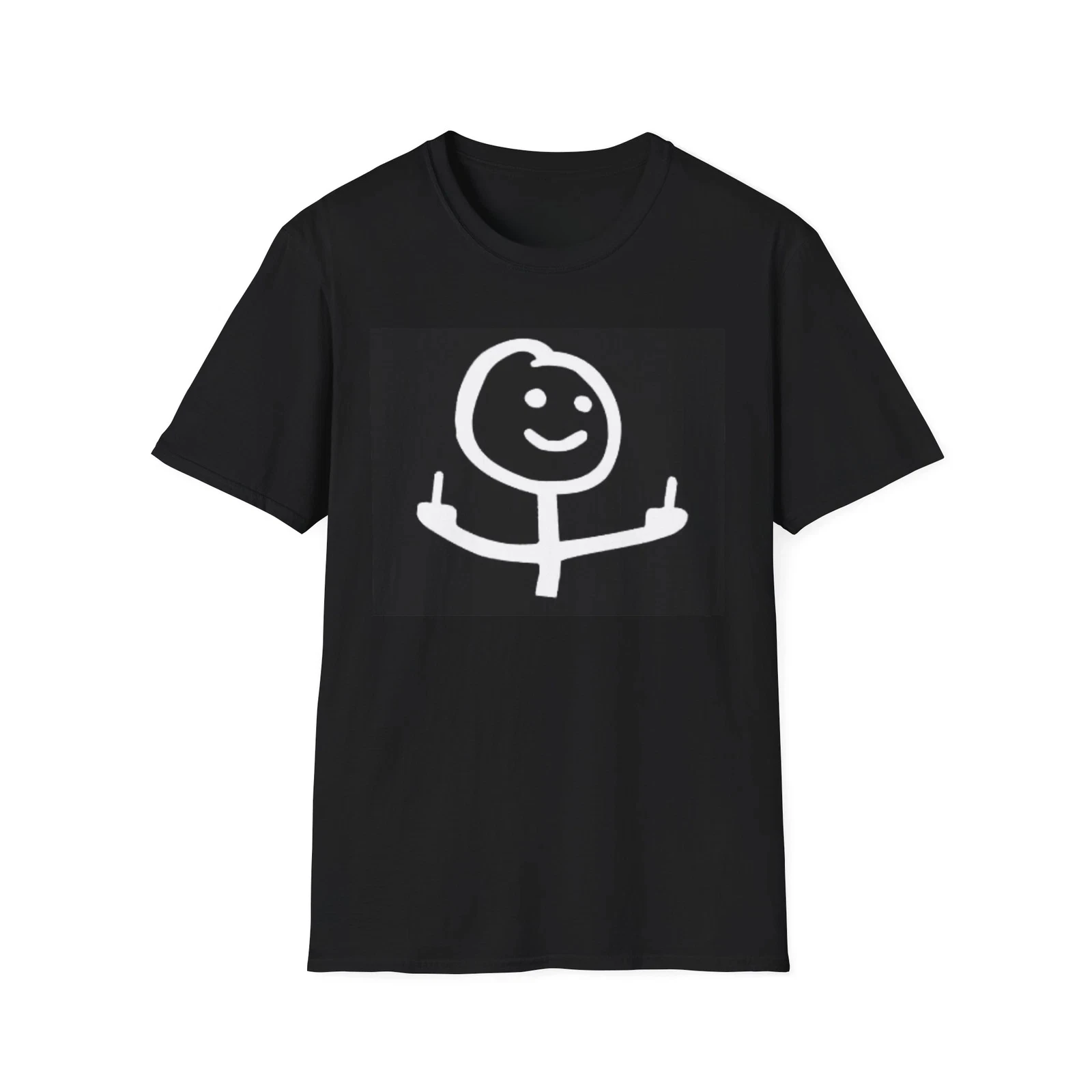 

Happy Finger Graphic Printing Summer Luxury Brand Cotton Men's and Women's T-Shirts Short Sleeves Street Fashion Clothing