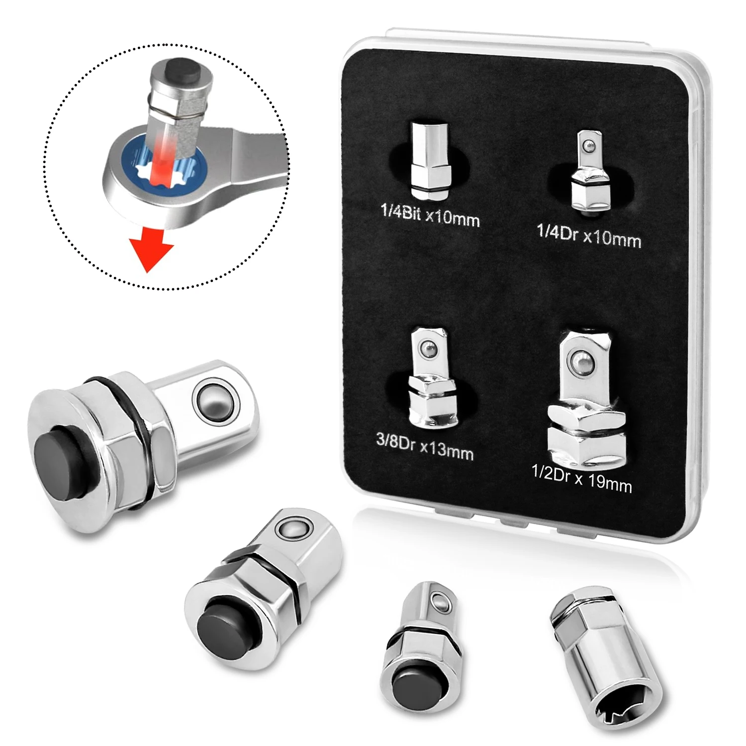 Torque Wrench Digital - TINSOL Square Drive Adapter 1/2
