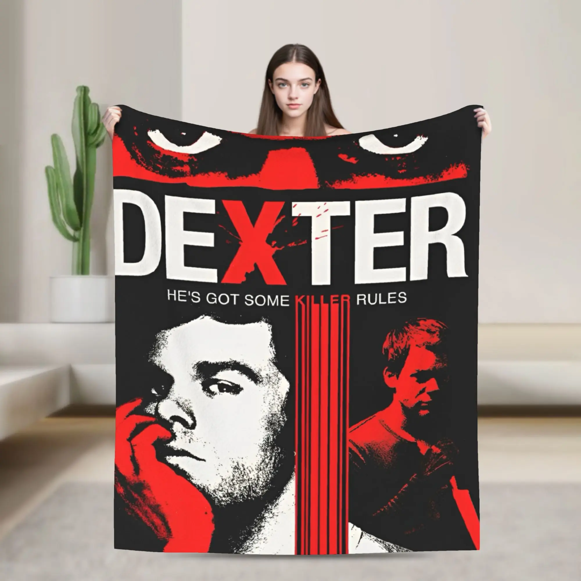 

Одеяла Dexter Morgan HE'S GOT SOME KILLER RULES, плюшевое потрясающее теплое одеяло для дома, лето