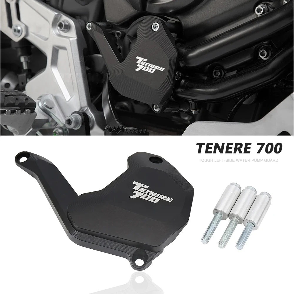 

New Motorcycle Water Pump Guard Protector For Yamaha XT700 Tenere 700 Tenere700 2019 2020 2021 Left Side Case Protection