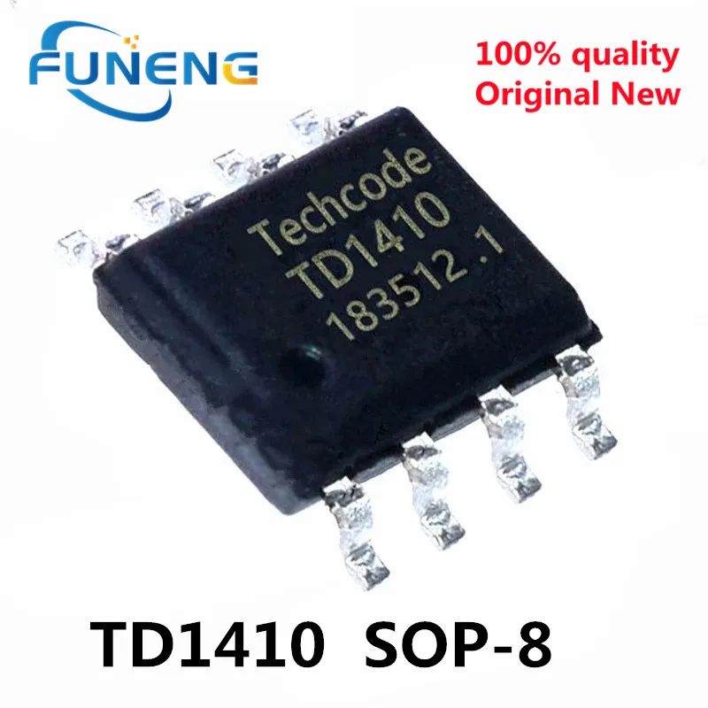 10pcs TD1410 SOP-8 TD1410C SOP8 TD1410PR SOP 2A 380KHz 20V PWM Buck DC/DC Converter IC