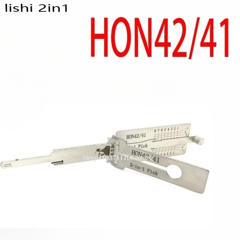

Ganzua LISHI 2-in-1 For Motorcycle Pickup/decoder HON42/41 Locksmith Tool Lock Picking Pick Ganzua Kit Set Complete Locksmith