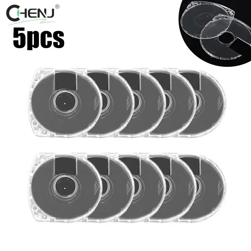 5pcs/set Replacement Game Disc Storage Shell Cover For PSP1000/2000/3000 Disc Case Optical Disc Case PSP UMD