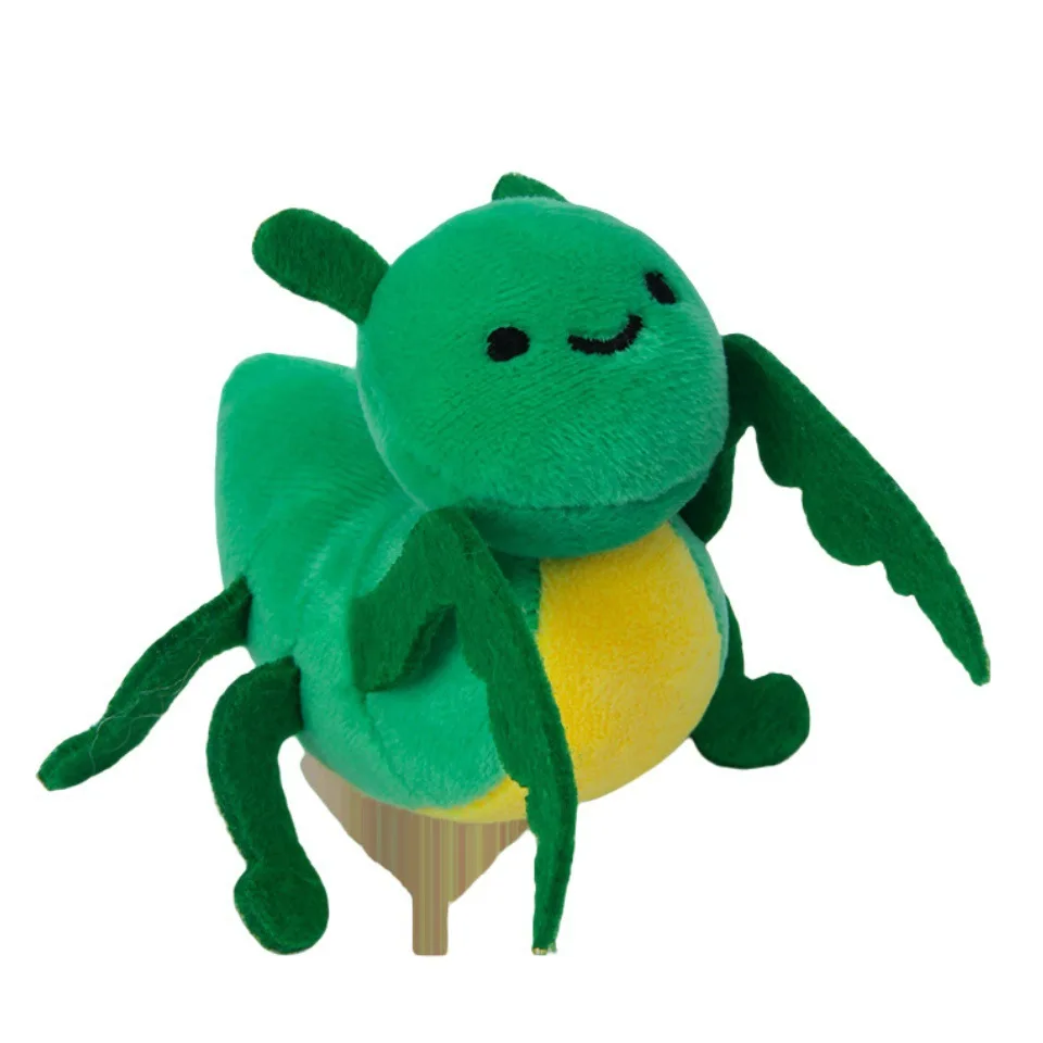 Cute Insect Series Doll Cartoon Beetle Praying Mantis Bee Doll Plush Keychain Bag Pendant Send Friends Birthday Christmas Gift