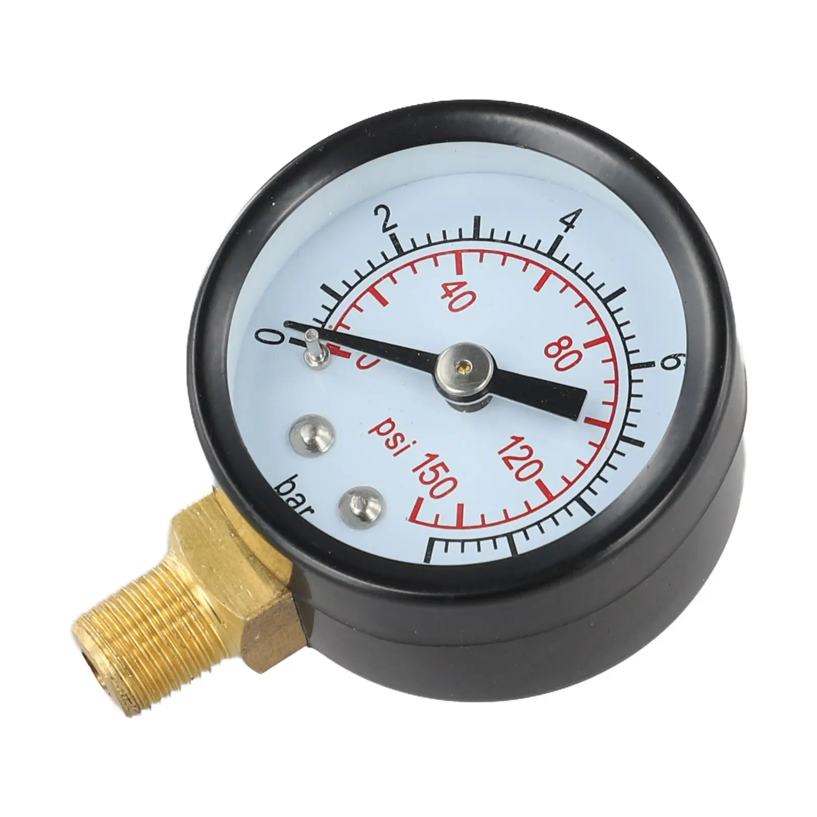 

NPT Thread Filter Pressure Gauge Oil-water Separator Pool Filter Water Pressure Dial Hydraulic Pressure Gauge Vacuum Gauge