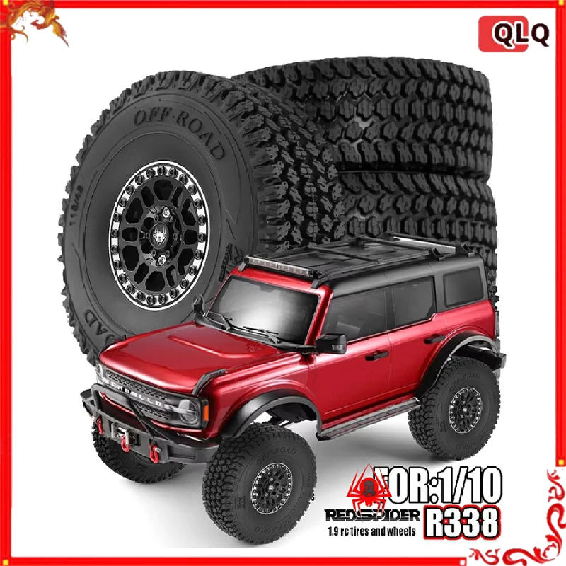 

RS Red Spider 1/10 Scale Metal 1.9 Inch Wheel Hub For TRAXXAS TRX4 Remote Control Toy With R338 Tires