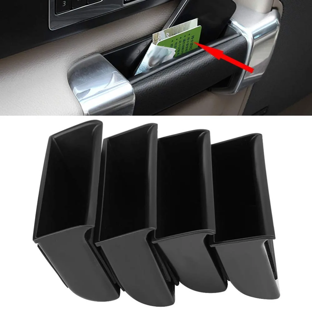 For Land Rover LR4 Discovery 4 2010-2016 Car Inner Side Door Handle Phone Pocket Armrest Storage Box Handle Accessories