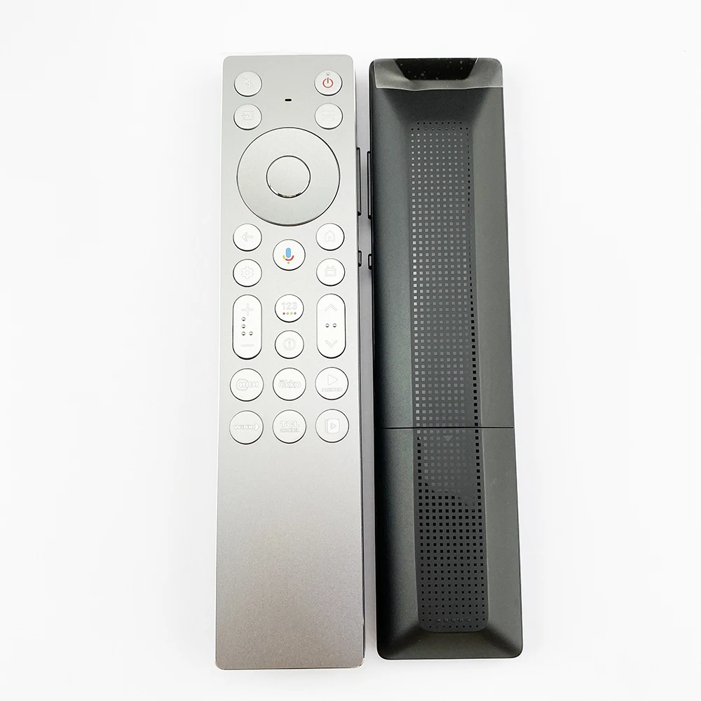 Original aluminum Control for TCL newest TV models with voice function and backlight