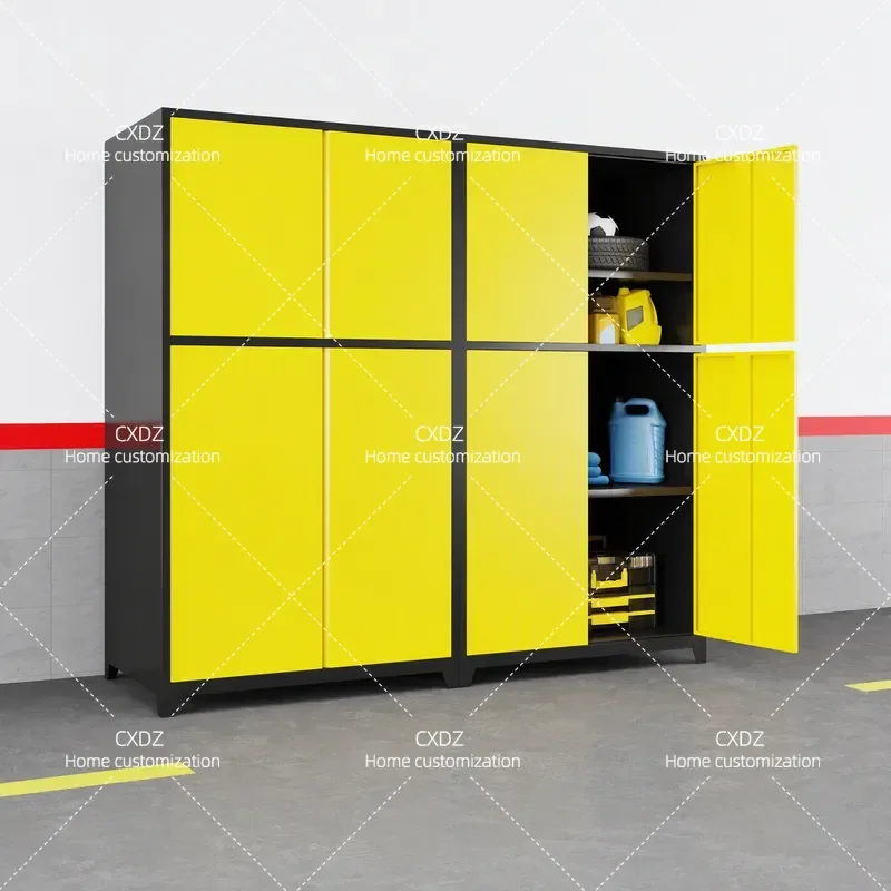 Underground Garage Parking Locker Moisture Proof Storage Cabinet for Fishing Tackle Tools Basement Organization Box