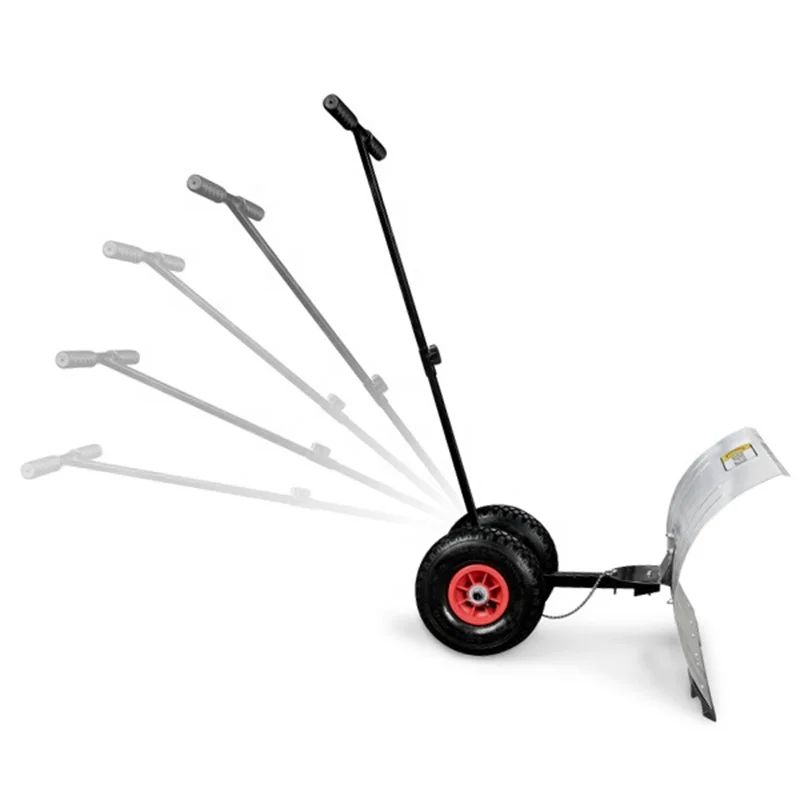 Working Width 1200mm Hand Push Plastic Snow Shovels Snow Plow Machine