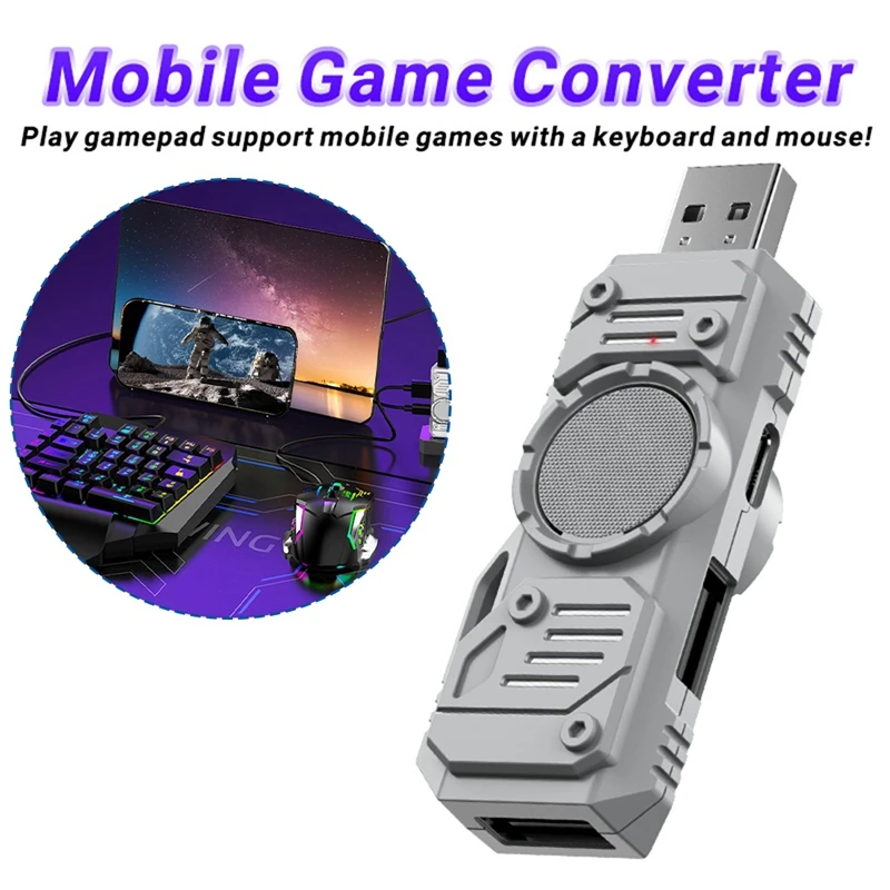 Mini Game Mobile Controller Converter For Mobile Phone Game Controller Keyboard And Mouse Converter