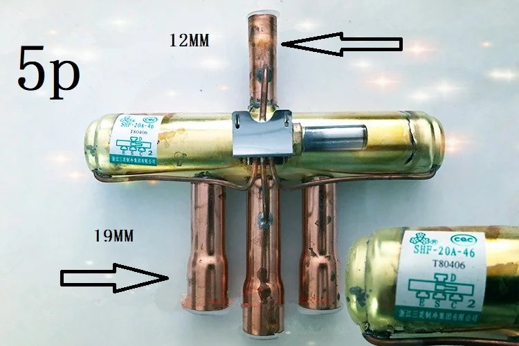 Imagem -05 - Válvula Direcional de Quatro Vias Condicionador de ar de Três Flores Shf35a79 69 67 Shf l -70810 911 913 Frequência Variável