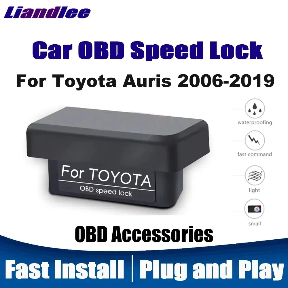 Automatic Car Speed Lock Decoder For Toyota Auris 2006-2019 OBD Accessories Auto Door Closer Module