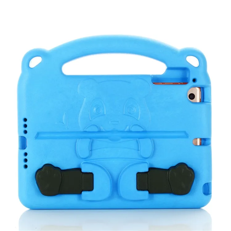 

EVA Shock-Absorbed Tablet Case Panda Character Design with Kickstand for iPad mini (2019) 7.9 inch/4/3/2/1 - Blue
