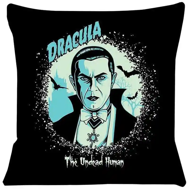Cushion Cover Dracula Pillow Cases Anime Chair Car Sofa Pillow Cover Home Decorative Pillow SJ-343