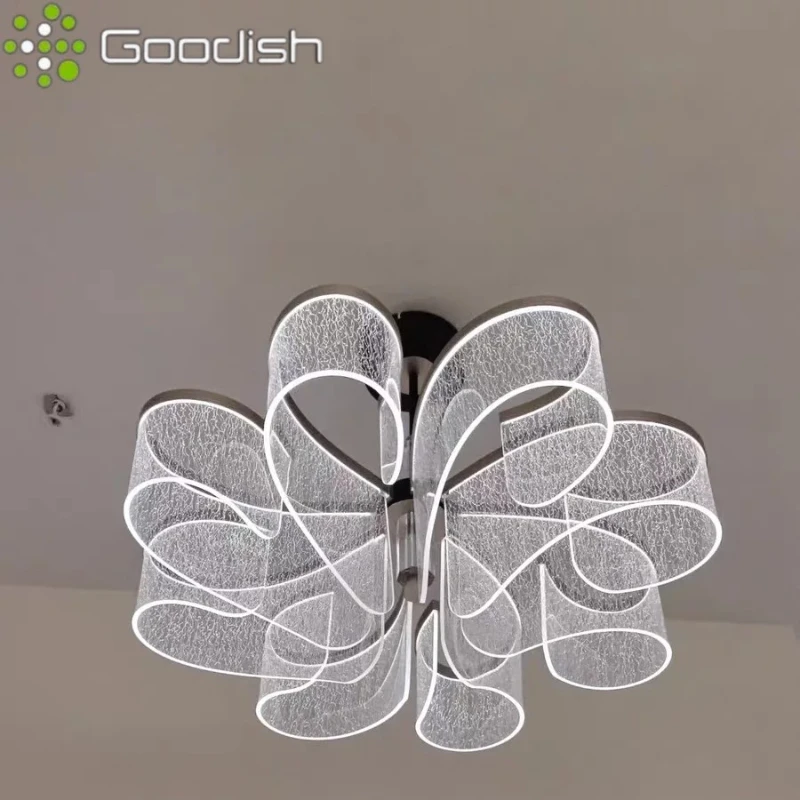 Goodish Moderne, minimalistische Luxus-Pendelleuchten, kreative Lampen für Küche, Wohnzimmer, Esszimmer, Schlafzimmer, Flur, Heimdekoration, Kronleuchter