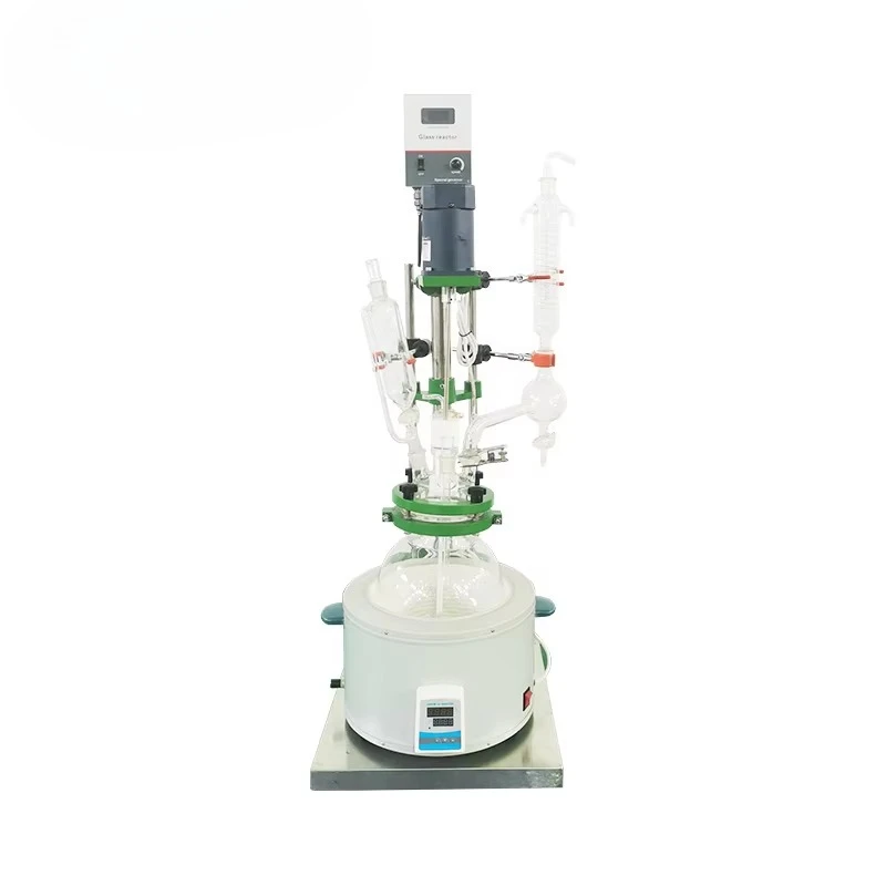 

Laboratory small pyrolysis reactor chemical reaction device