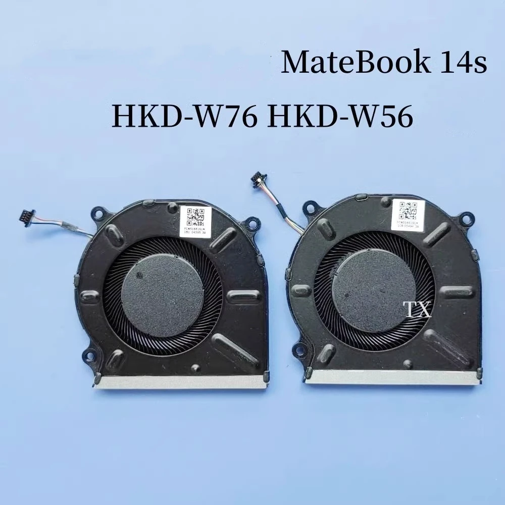 Free shipping brand new original for HUAWEIMateBook 14s fan HKD-W76 HKD-W56 laptop fan