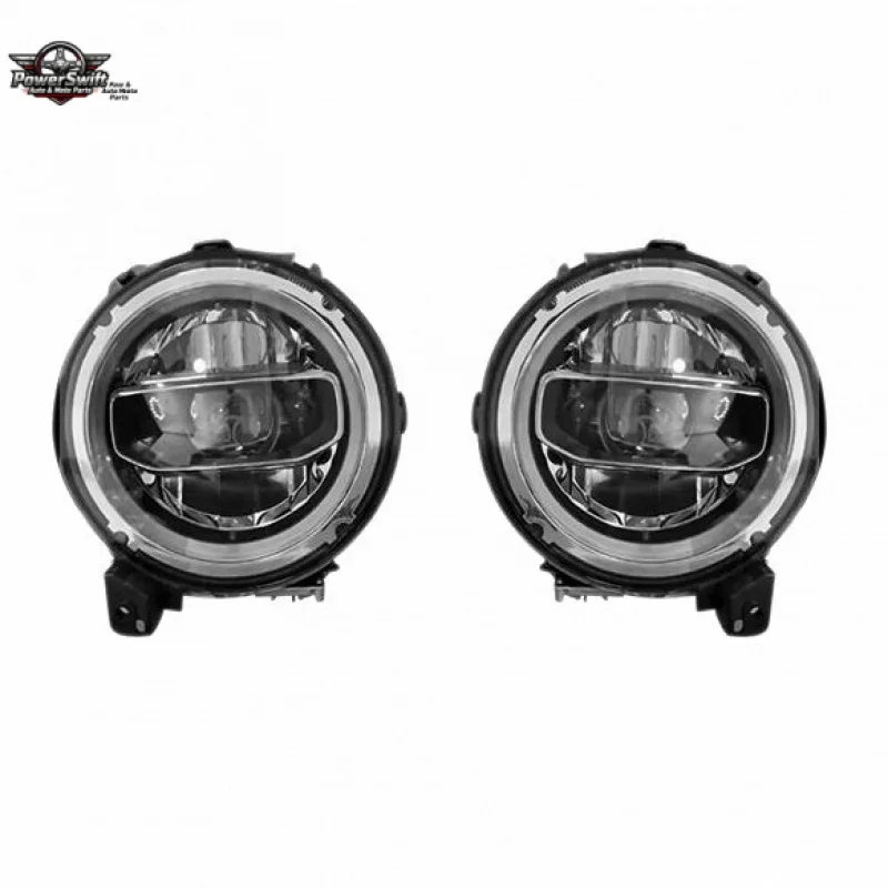

Suitable for LED 18-25 Jeep Demon Eye JL Wrangler Front Headlights