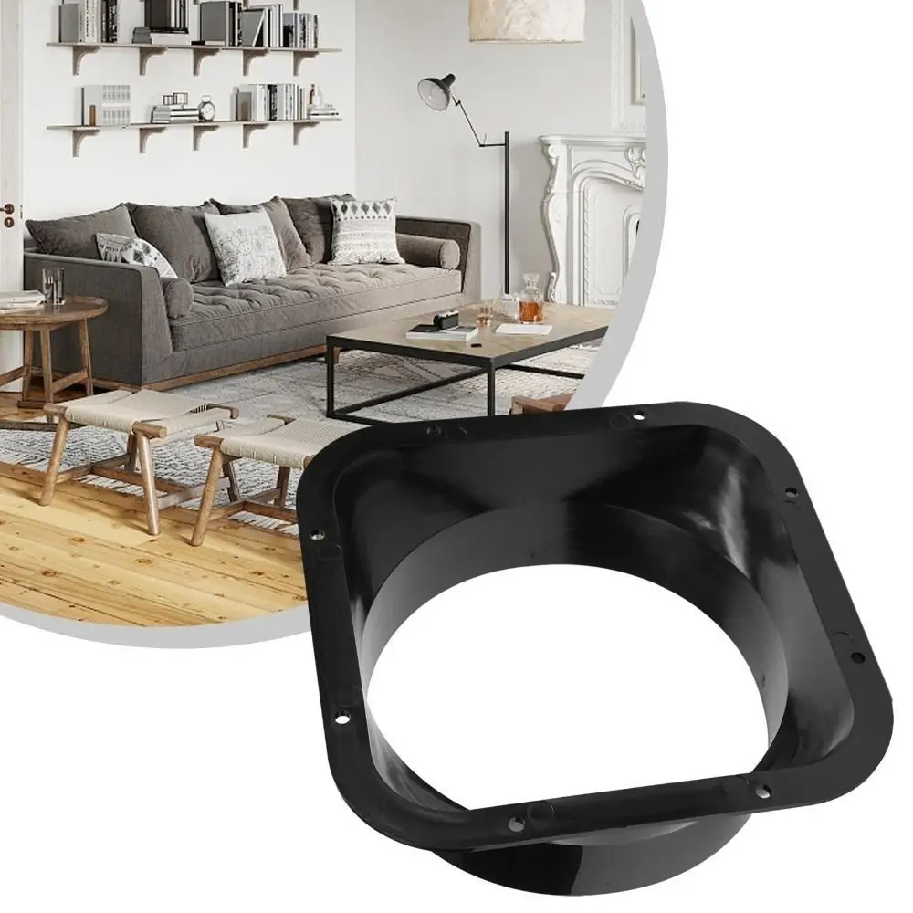 

Соединитель для вентиляционных труб ABS, настенный фланец, черный, 100-300 мм, для вытяжных труб, для кухни