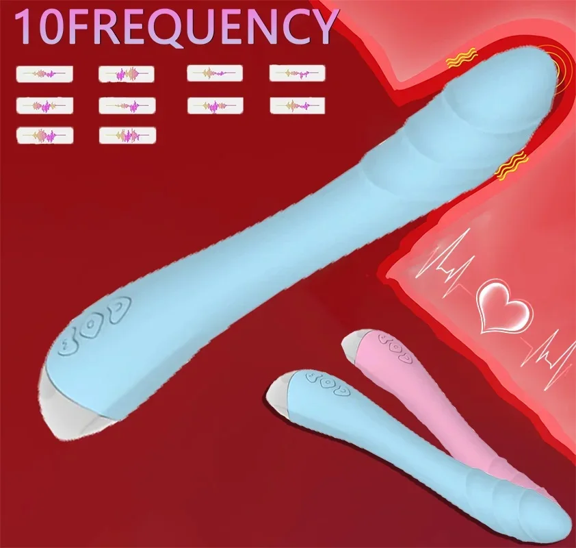 Ultra Silicone Vibrator For Women Adult Sex Toys G-spot Vibrator Clitoral Stimulation Massager Vibrator Female Masturbation 18