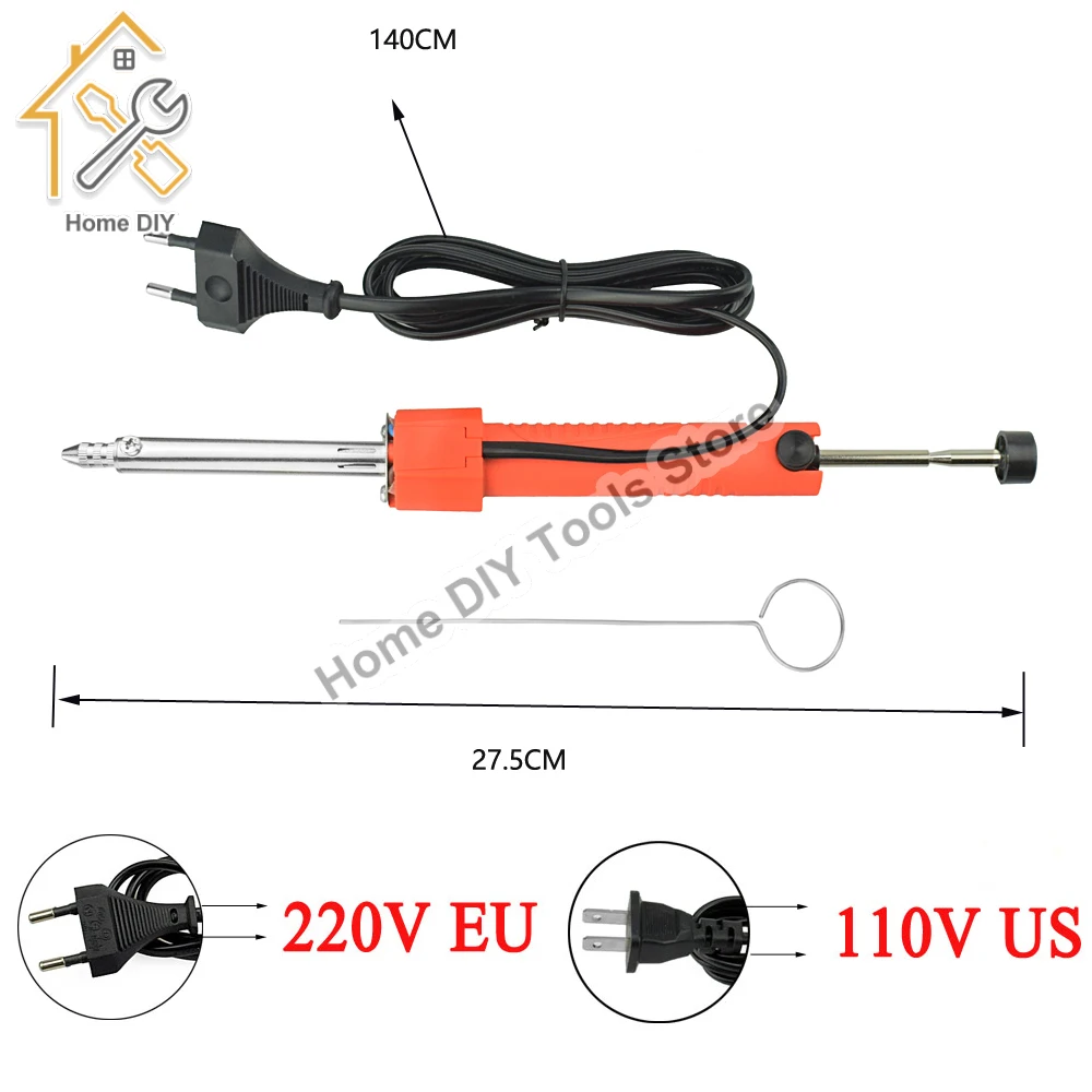 110V/220V 36W Electric Vacuum Solder Sucker Welding Desoldering Pump/Soldering Iron/Removal Solder Iron Pen Welding Repair Tool