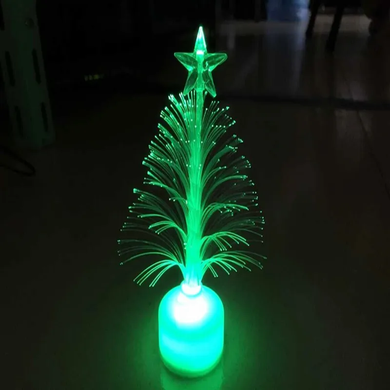 Weihnachten Weihnachten Baum Farbwechsel LED Licht Lampe Weihnachten Xmas Tree Home Neue Jahr 2022 Dekoration Navidad Geschenke Led-leuchten