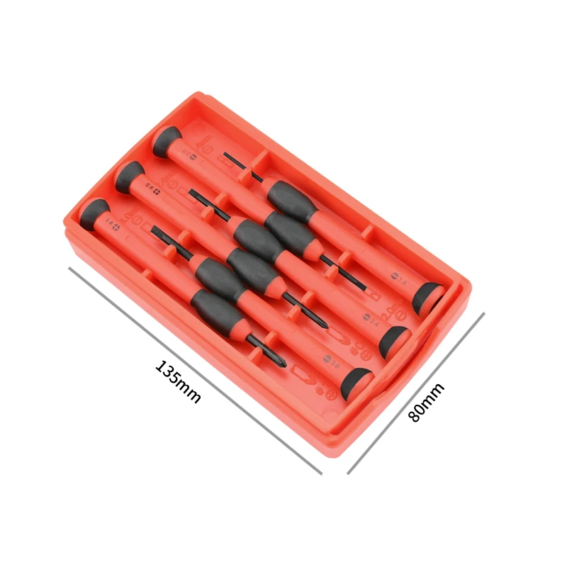 Präzisions-Schraubendreher-Set, Korrosionsbeständigkeit, rostfrei, Haltbarkeit, Ausrüstung, Reparatur-Werkzeug-Set für Uhren, Brillen – Detail 10
