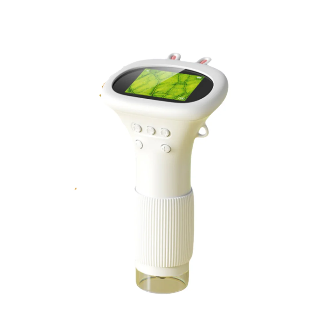 Microscoop voor kinderen Pocket Portable 2 inch IPS-scherm 1000X draagbare digitale microscopen met 8 verstelbare LED-verlichting