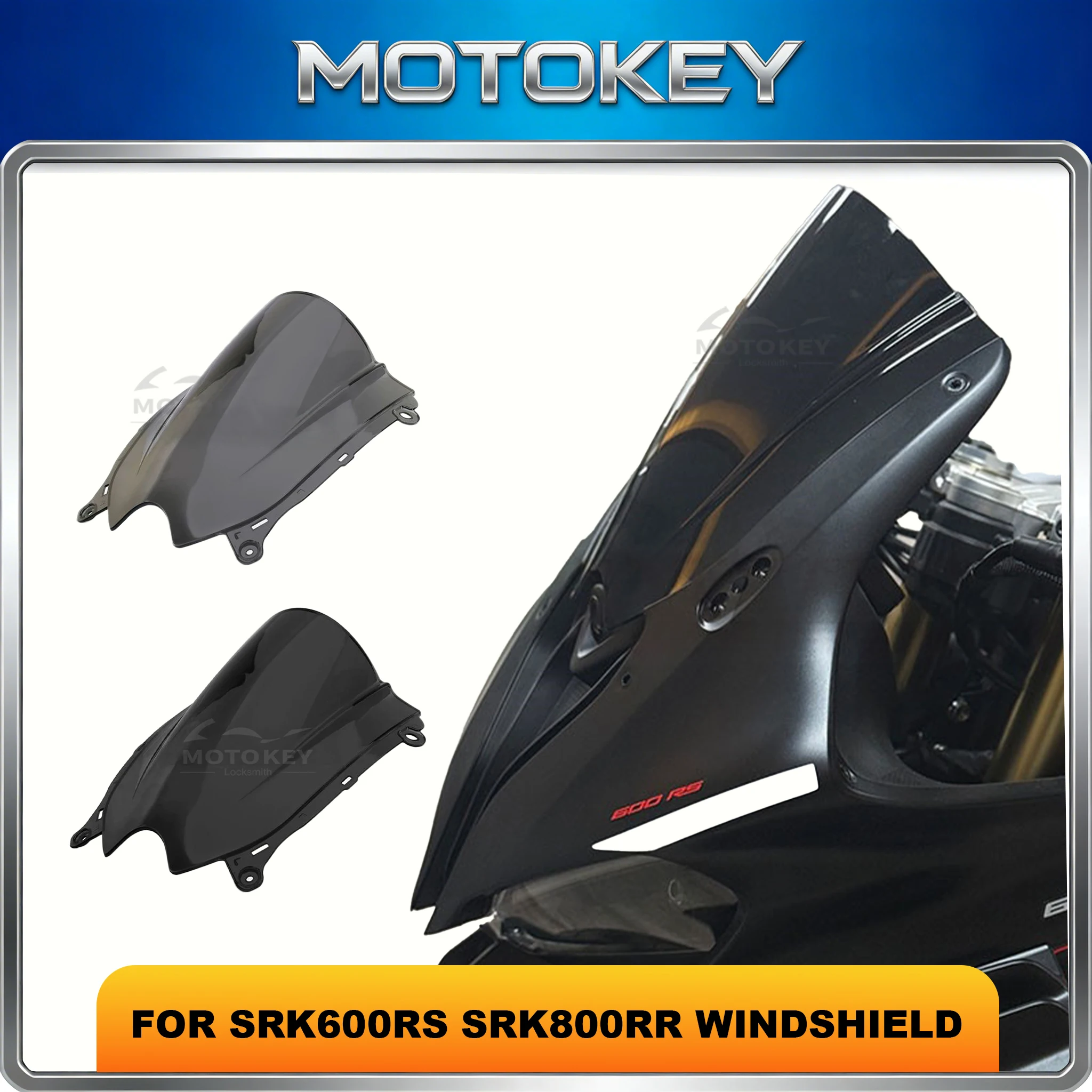 

Ветровое стекло для мотоцикла, ветроотражатель, защита от ветра для QJMOTOR SRK800 SRK600RS SRK 600RS 800