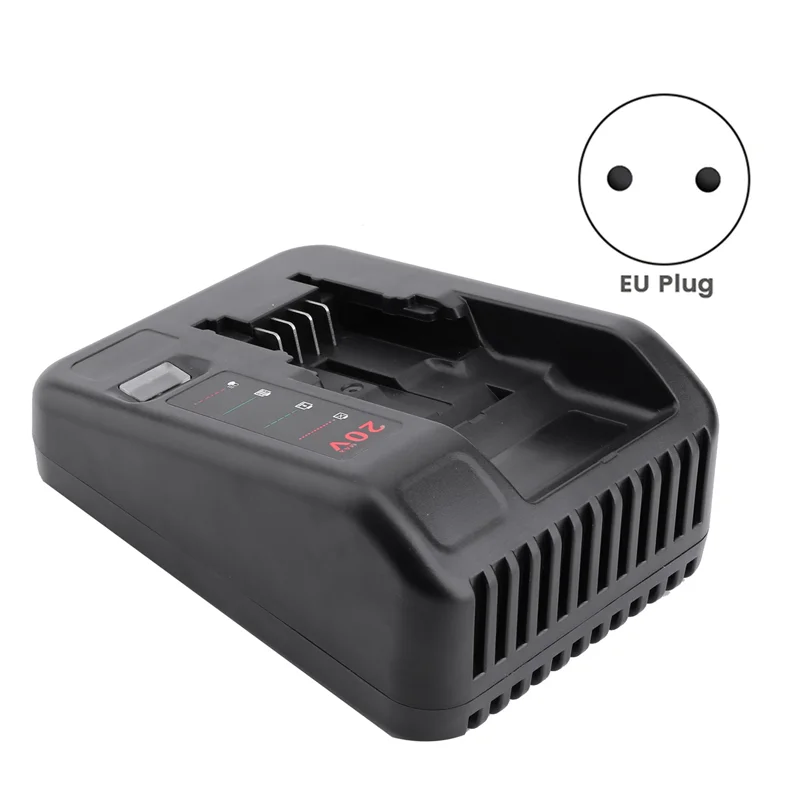 20V Lithium Battery Charger for Black and Decker PORTER CABLE Stanley Lithium Battery Charger(EU Plug)