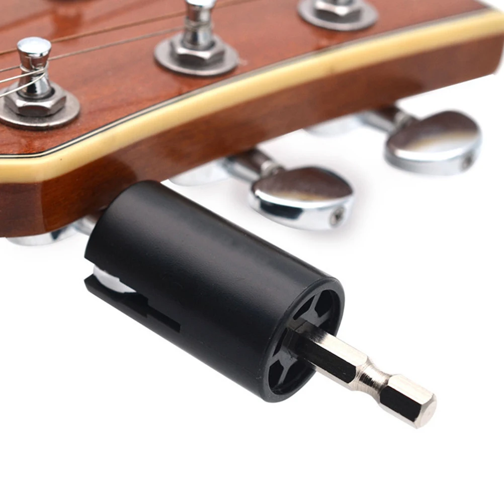 

Electric String Winder Plug For Guitar Banjo Compact Design Fast String Changing Guitarist Diy Repair Tool Guitar Supply