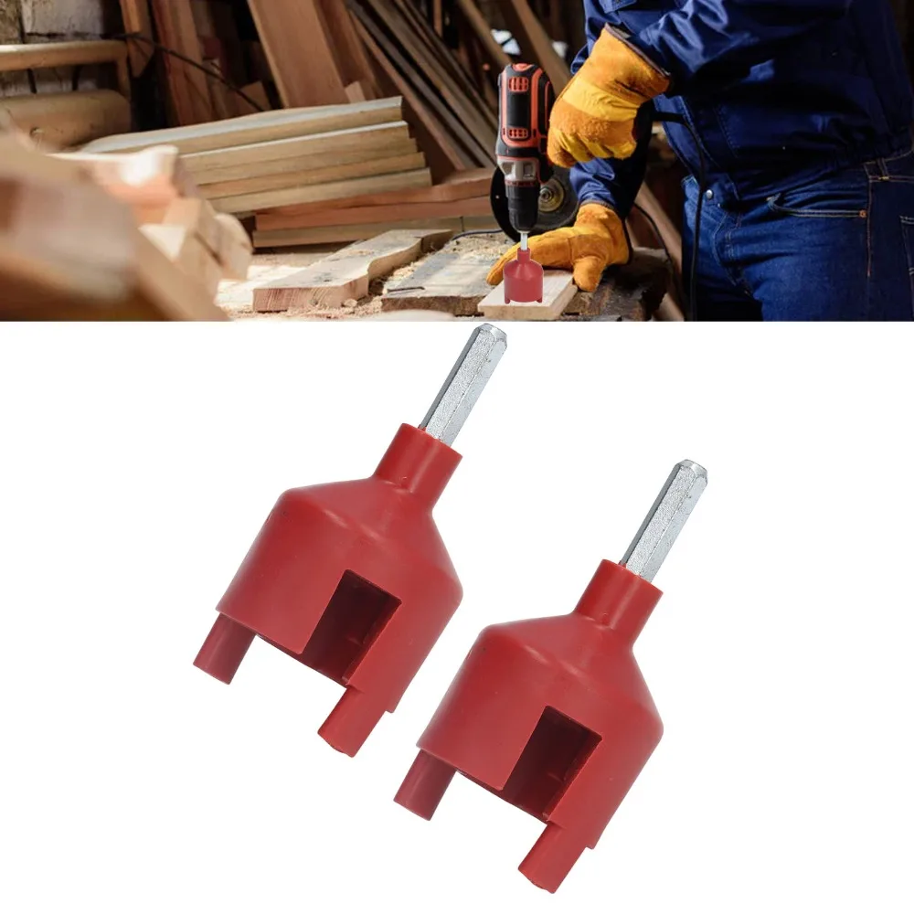 2Pcs Plastic Electric Fence Insulator Durable Lightweight Insulator Mounting Sleeve Environmentally Friendly Red