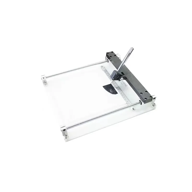 Double Rail Portable Silicon Chip Thin Layer Glass Slicing Instrument Alloy/Diamond Cutter Laboratory Silicon Wafer Cutting Tool