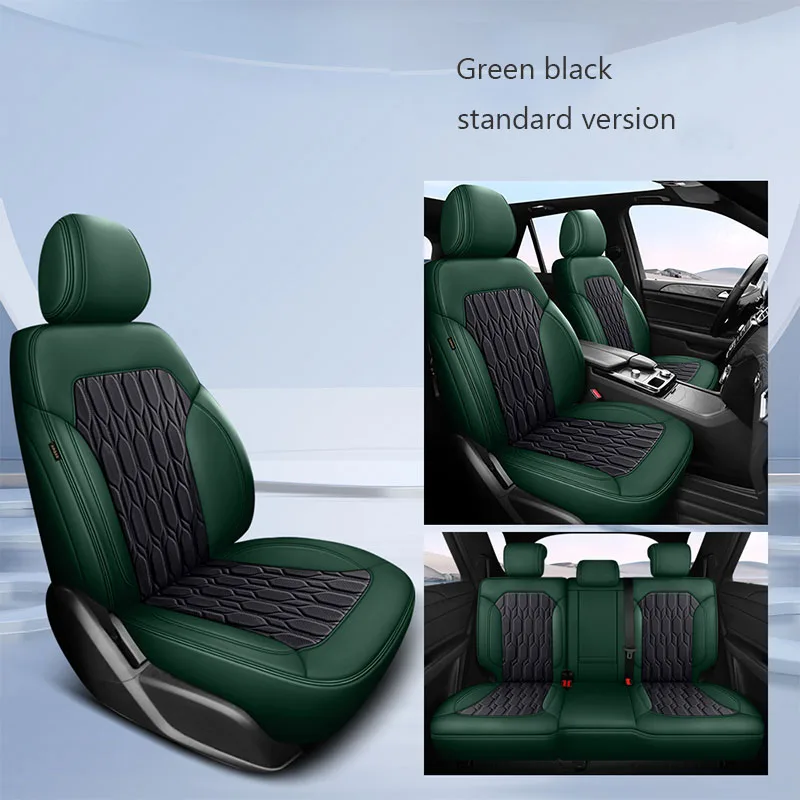 custom Car Seat Covers 5 seat leather For ford focus Mk1 2  Accessories Interior Auto DropShipping Winter Full Set Automobiles