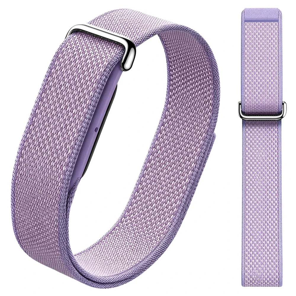 für Google Fitbit Air Silikon+Nylon-Schlaufenarmband für Fitbit Air Fitness Tracker 1:1 Original Sport-Uhrenarmband Armband-Zubehör – Detail 26
