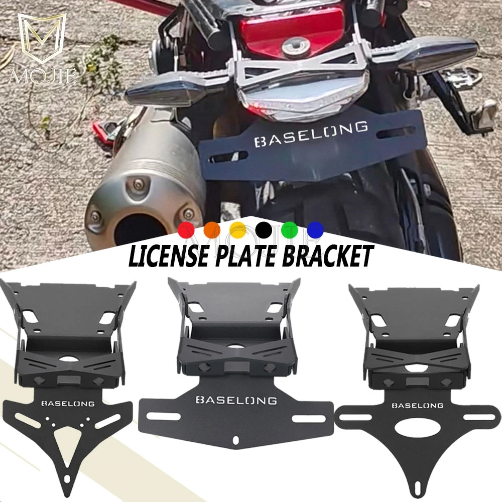 FOR BMW RNINET 2013-2023 R NineT NINE T 9T Racer Scramble Urban R9T License Plate Holder Frame Light LED Signal Lamp Kits Fender